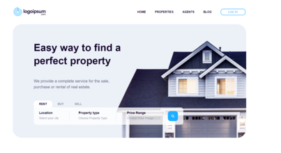Property Landing Website Project Exemple Image
